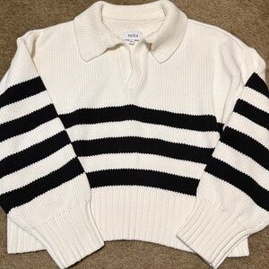 Ladies PISTOLA Chunky cable nit sweater XL